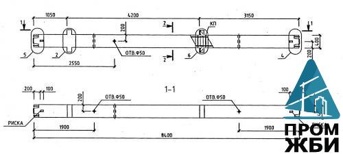 Колонна К2 с 1.020-1/87