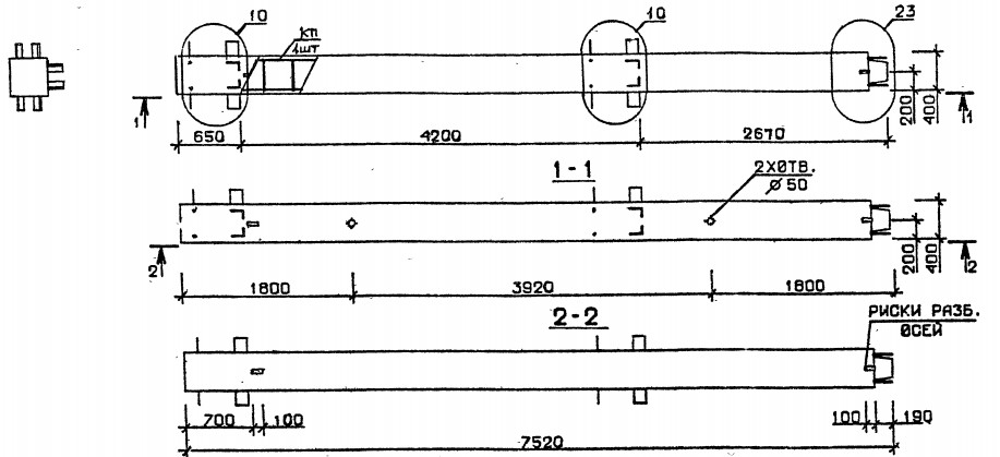 Колонна 3КВ 42.75-5-с Серия 1.020.1-2с/89